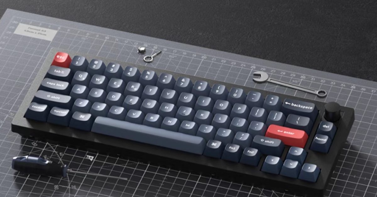 Keychron V2 Max mechanical keyboard launches with Gasket