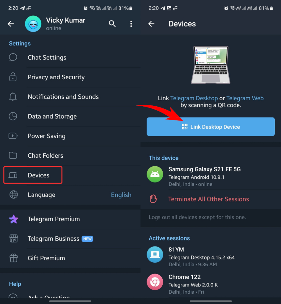 how-to-get-old-telegram-account-without-phone-number-gizmochina