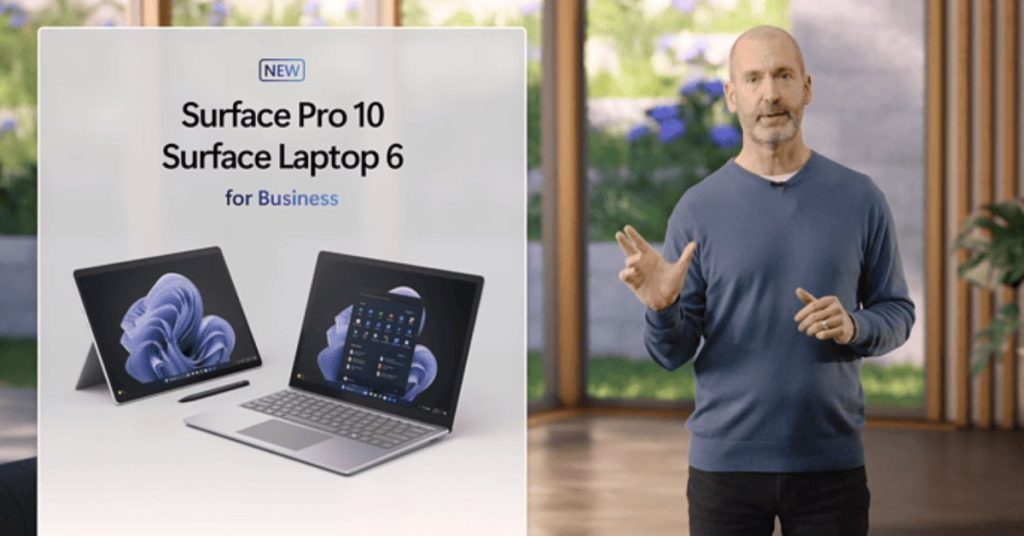 Microsoft Surface Pro 10 and Surface Laptop 6 Launch Price