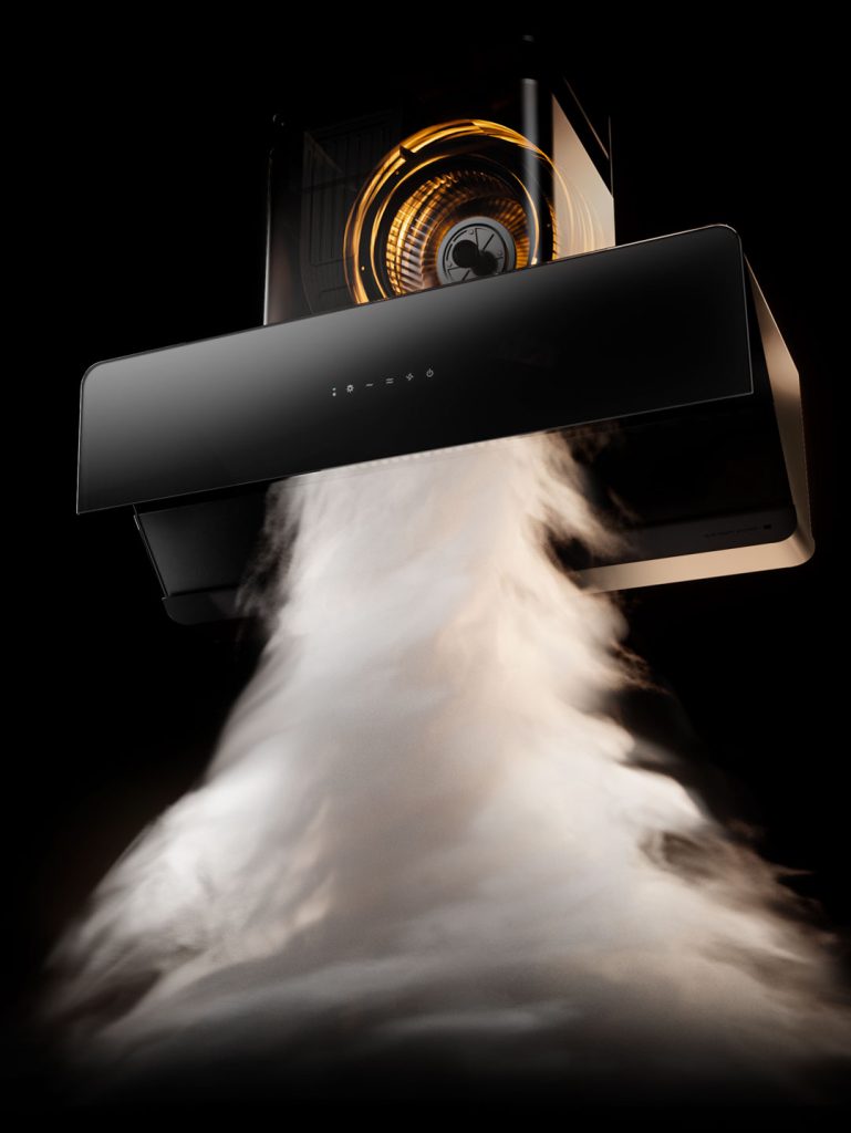 Mijia Smart Flat Embedded Side Suction Range Hood S1