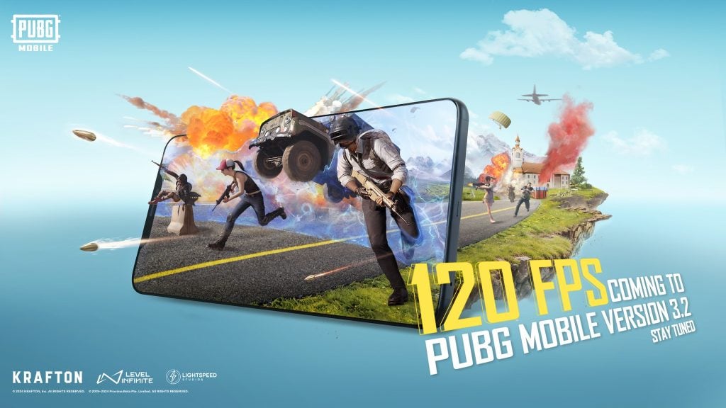 PUBG Mobile 120fps mode