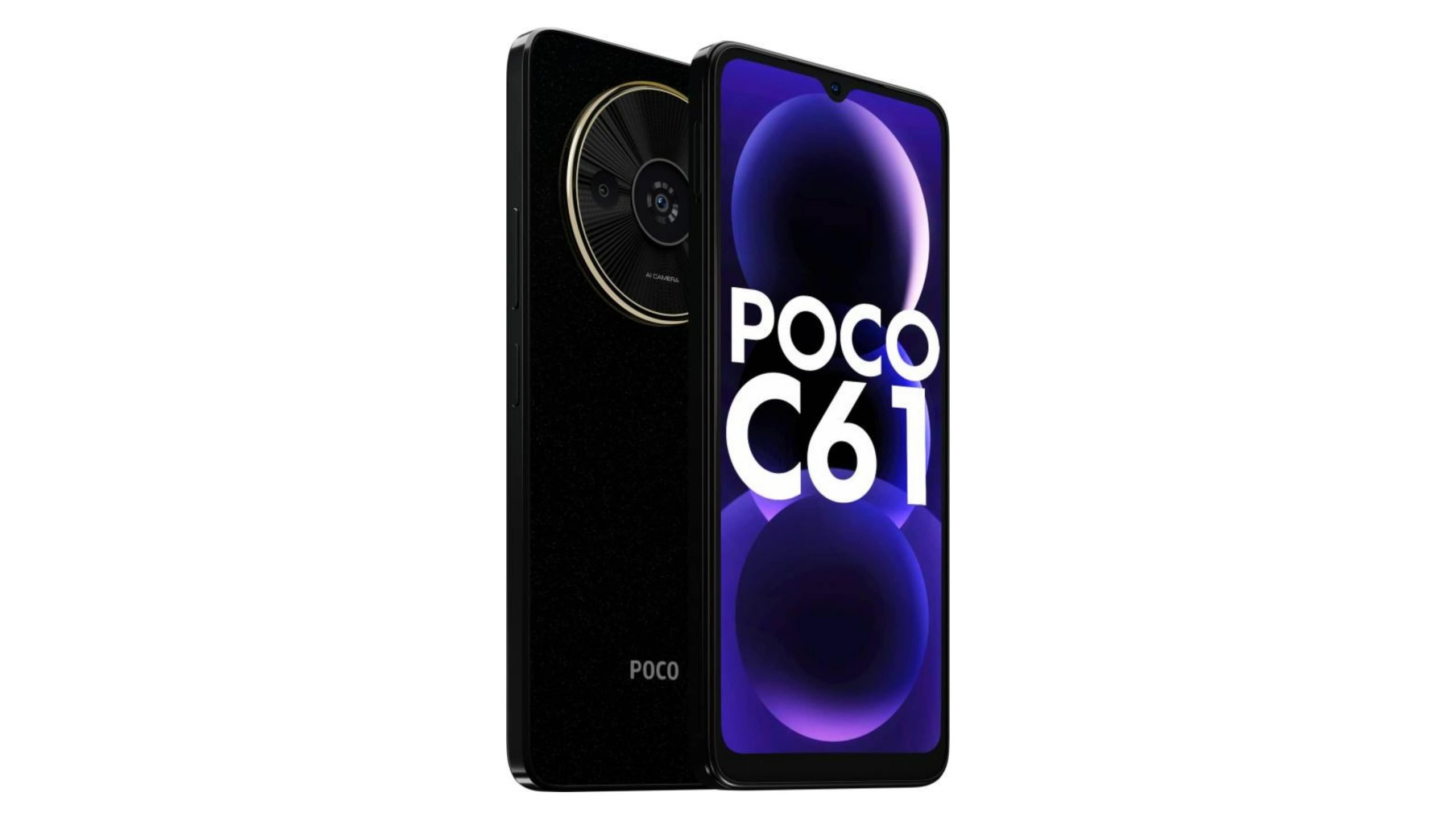 POCO C61 on Sale in India for ₹6,999! Features 6.71″
Display, Helio G36 processor &amp; 5,000mAh battery