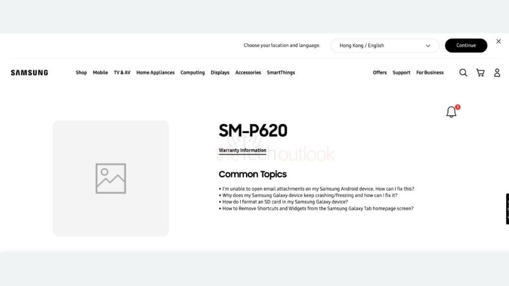 Samsung Galaxy Tab S6 Lite 2024