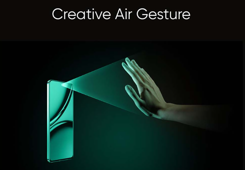 Realme Narzo 70 5G Creative Air Gesture