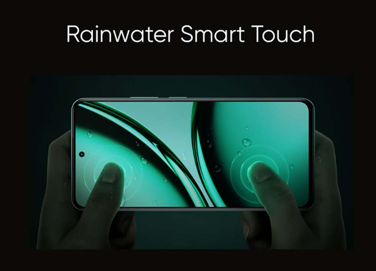 Realme Narzo 70 5G Rainwater Smart Touch feature