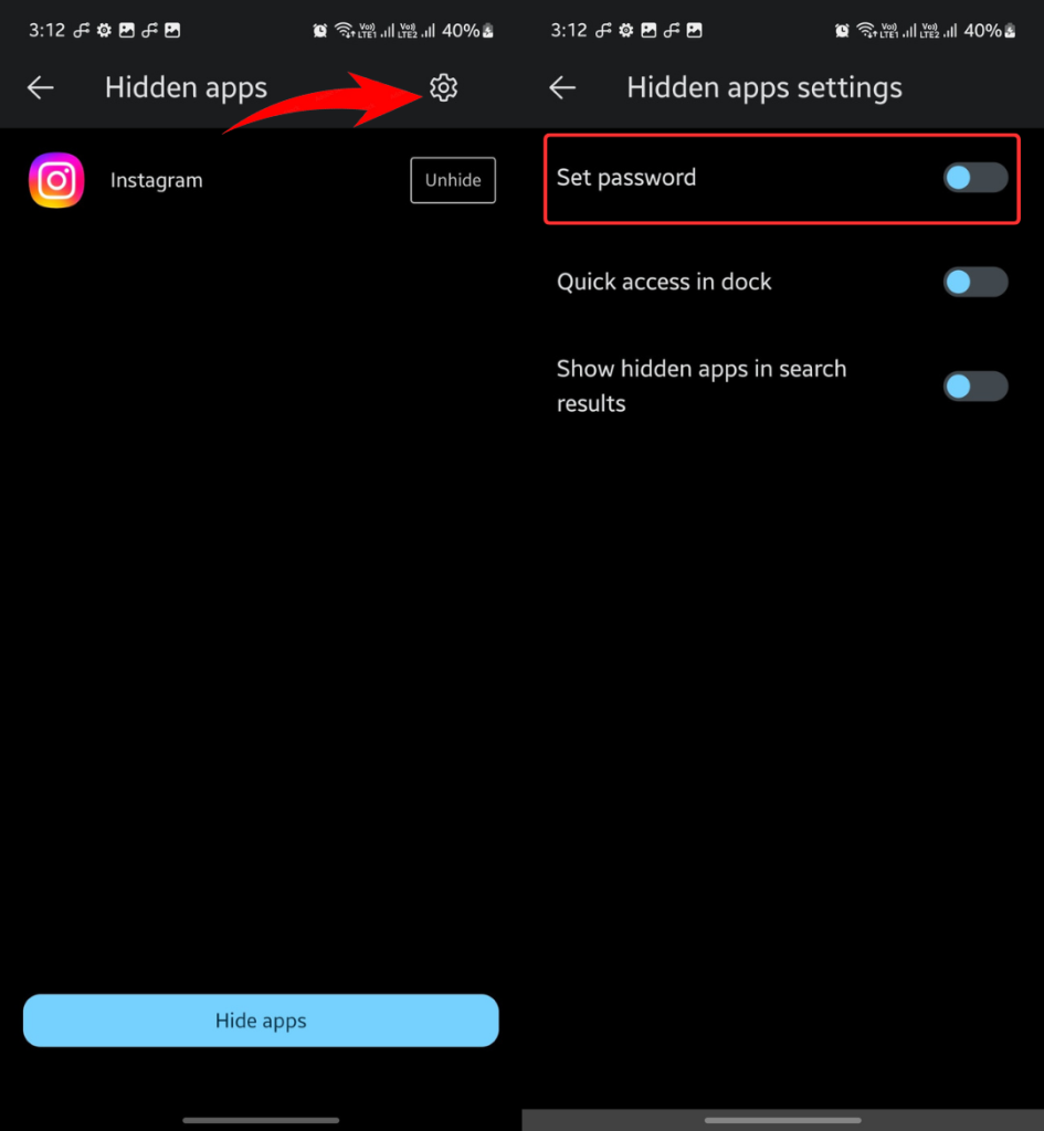 How to Hide Apps in Samsung With Password - Gizmochina