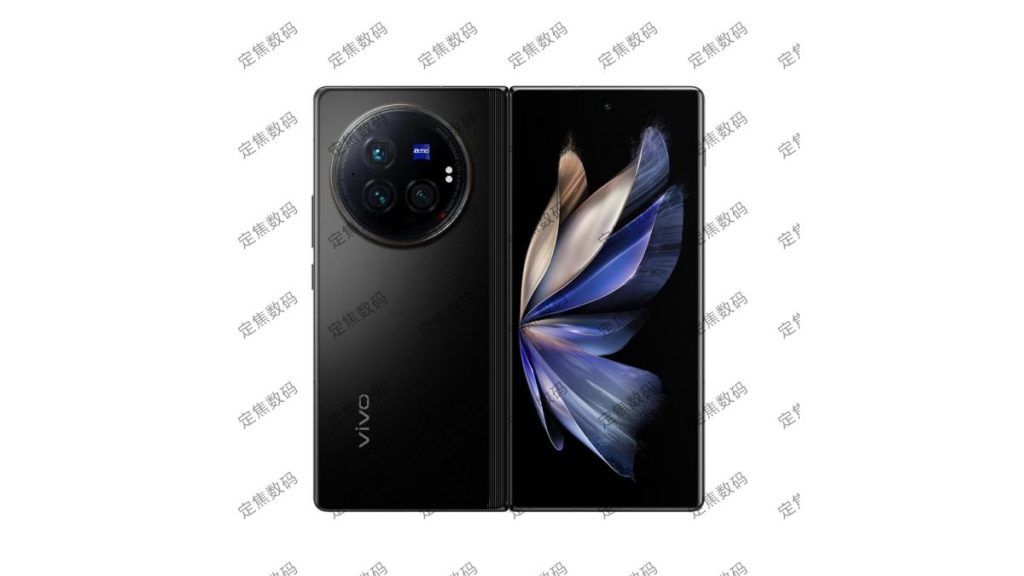 Vivo X Fold 3 series mock render