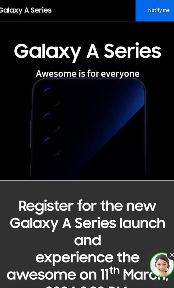 Тизер Samsung Galaxy A-серії