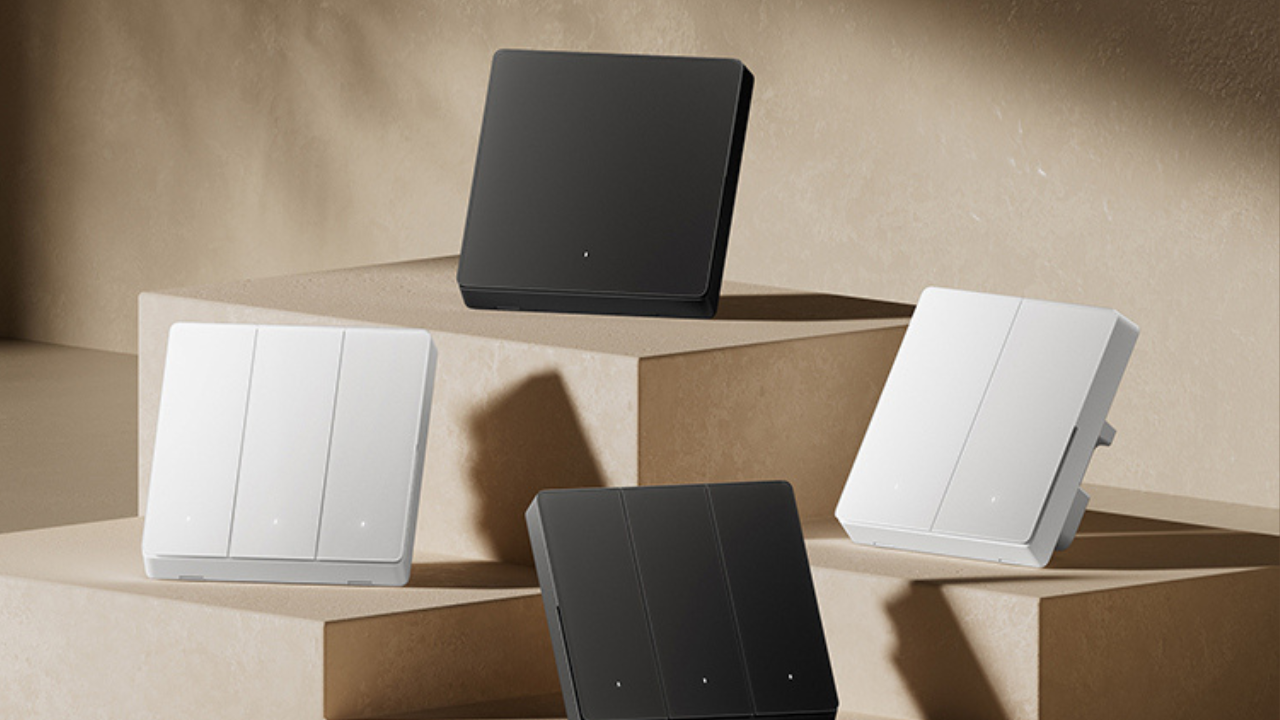 Xiaomi Smart Switch Pro now available in White color is sleek, smart ...