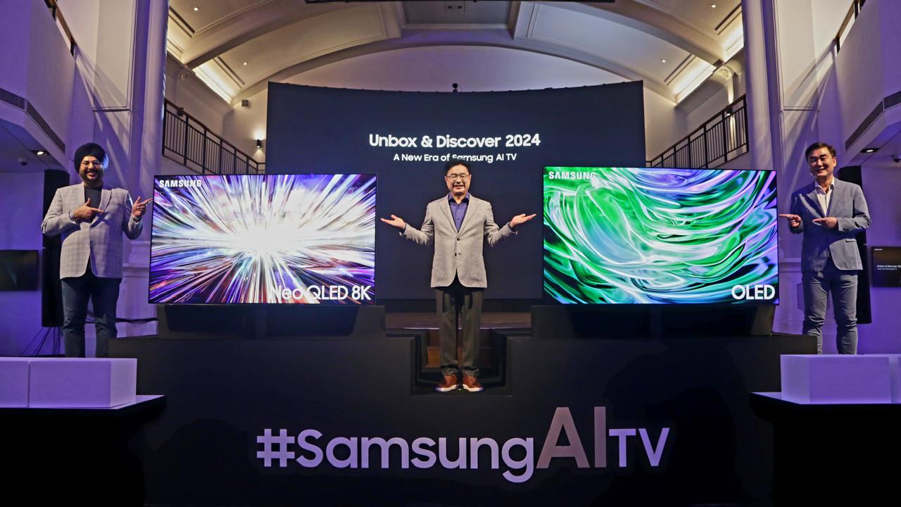 Samsung Unveils AIPowered TVs in India Neo QLED 8K, 4K & GlareFree