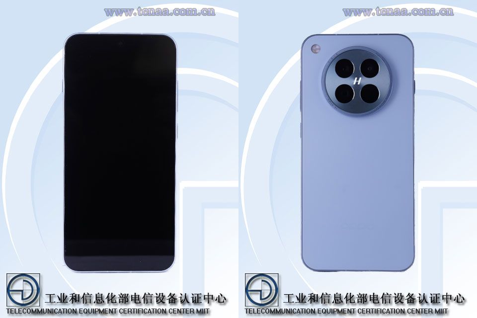 Oppo Find X8s TENAA images