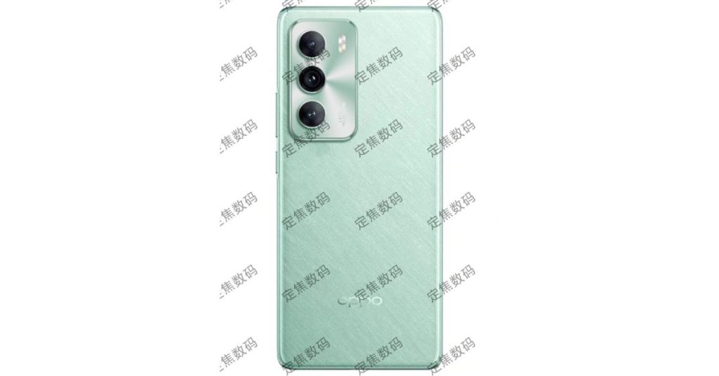 Oppo Reno 12 mock render