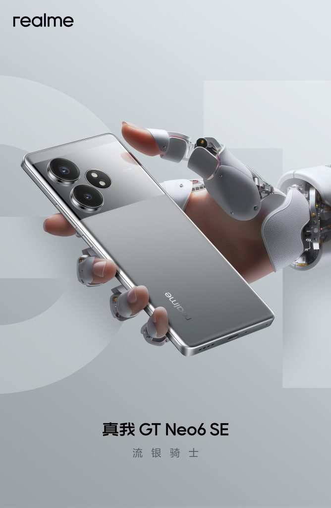 Realme GT Neo 6 SE silver