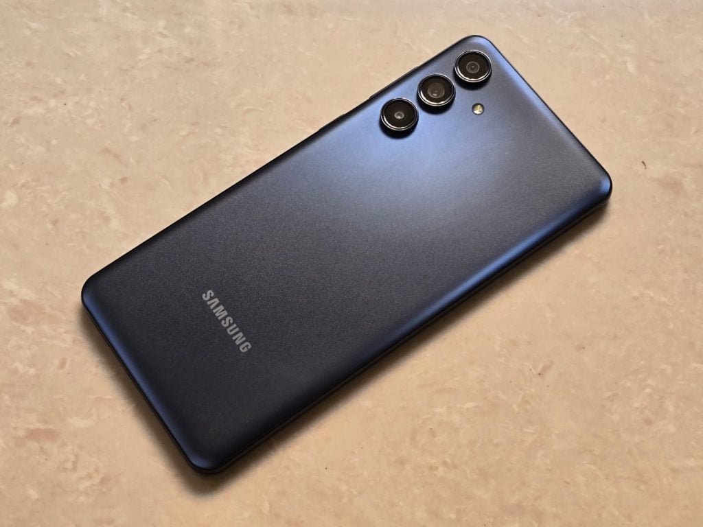 Samsung Galaxy M55 rear-