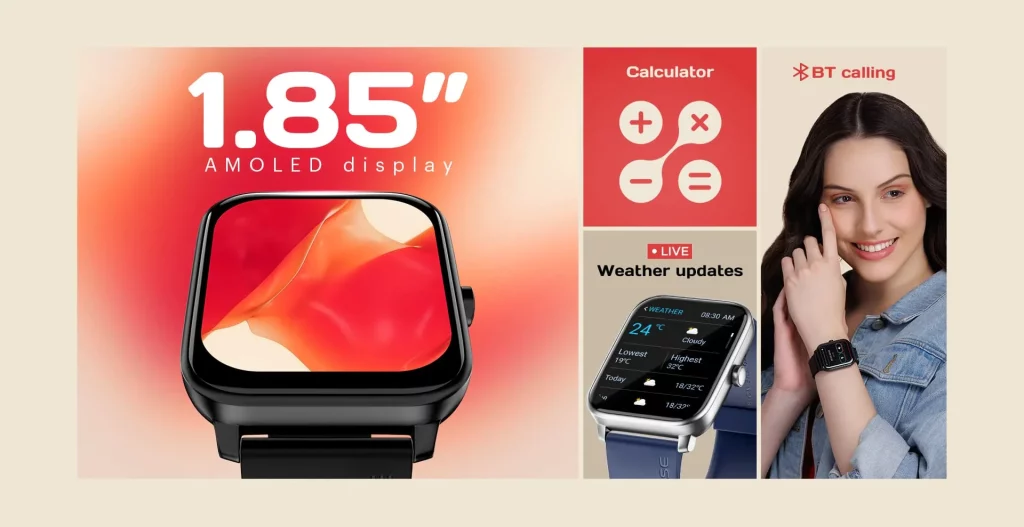 Noise ColorFit Pulse 4 specs