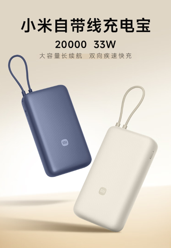 Xiaomi 20000mAh Power Bank