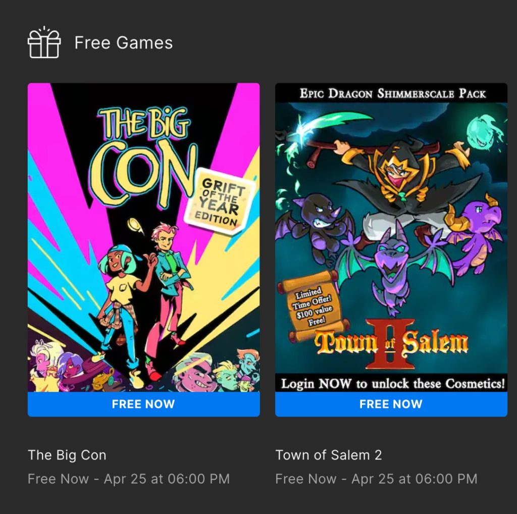 Are This Week's Free Games on Epic Games Worth It? You Might Be