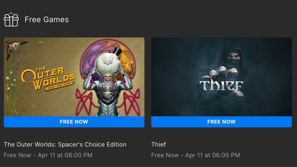 Epic Games Unleashes Two Free Top-Tier Games! More to Come Next Week -  Gizmochina