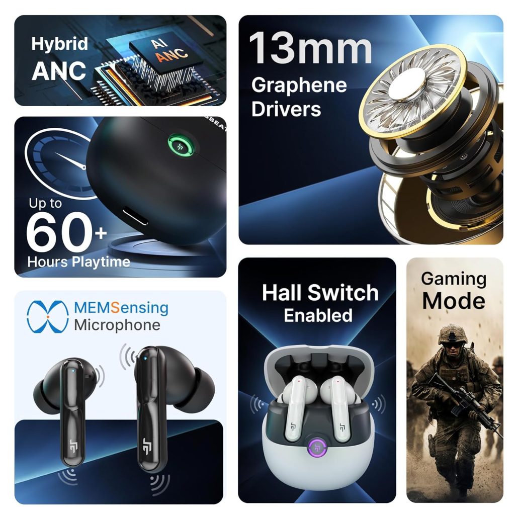 CrossBeats Sonic 3 earbuds