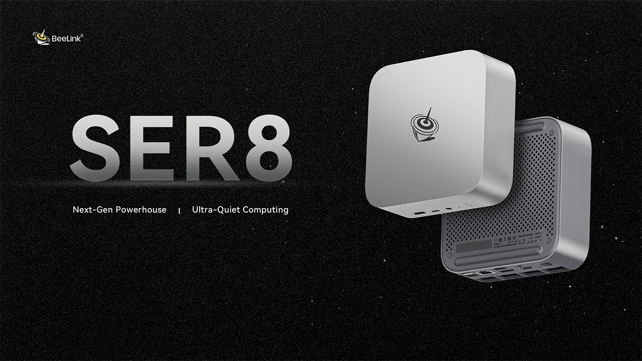 Beelink SER8 mini PC with AMD Ryzen 7 8845HS and eGPU support launched ...