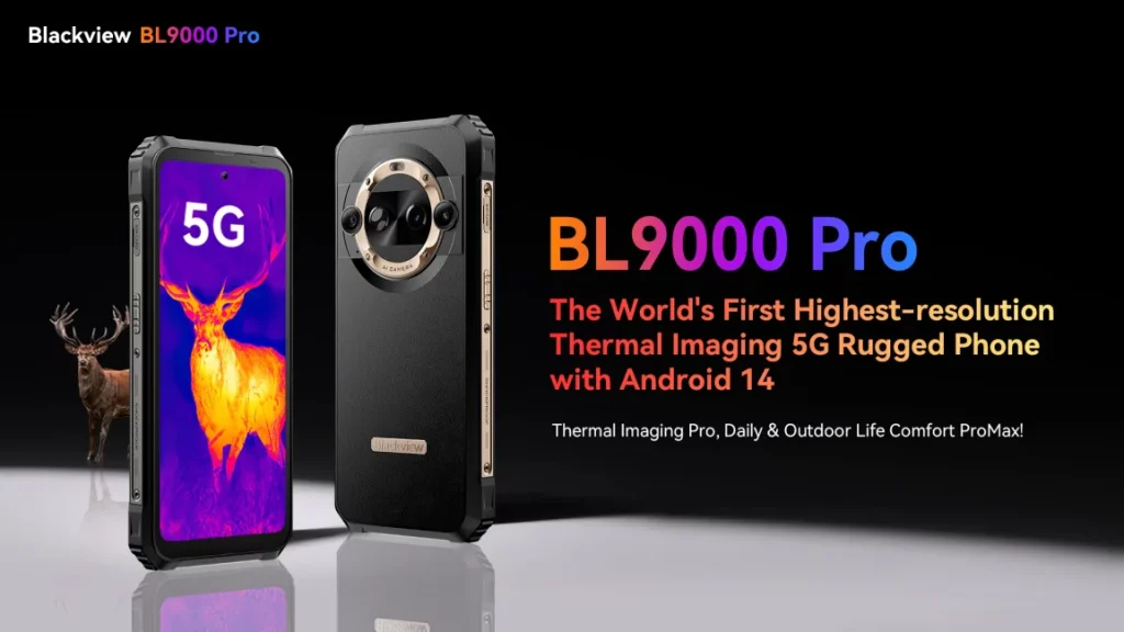 Meet the Blackview BL9000 Pro: A 5G rugged phone with thermal vision ...