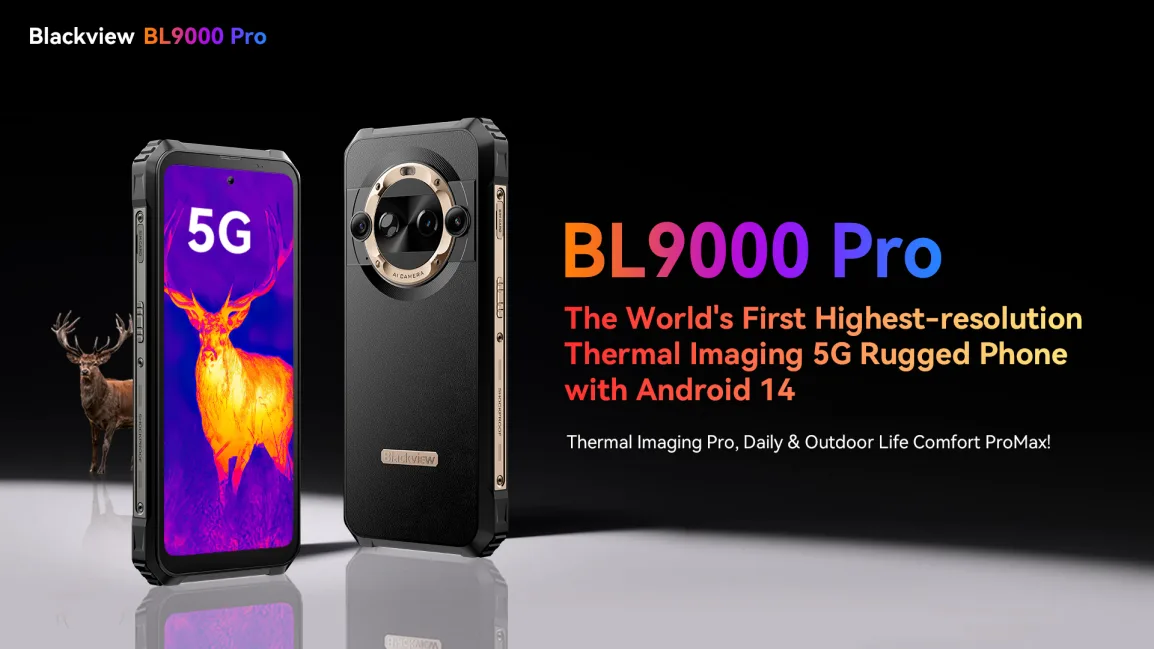 Meet the Blackview BL9000 Pro: A 5G rugged phone with thermal vision ...
