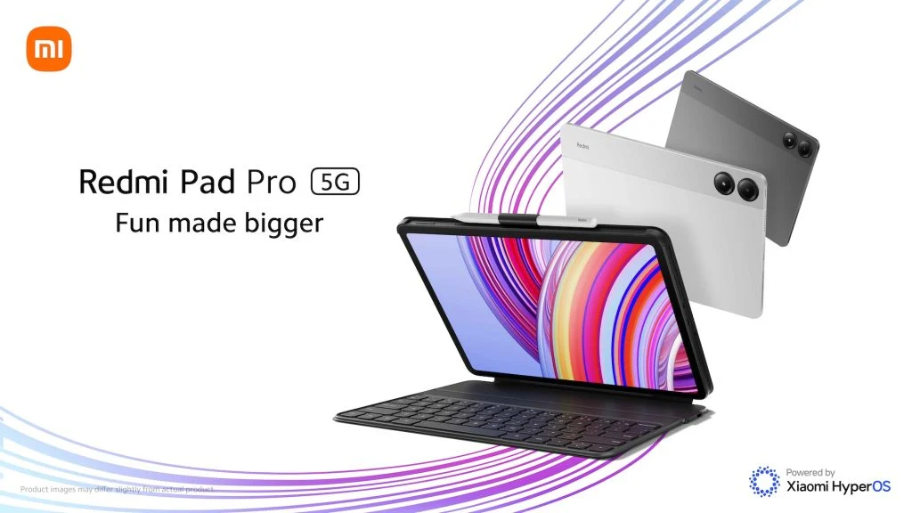 Xiaomi Unveils Redmi Pad Pro 5G: Premium Tablet Gets Cellular Upgrade