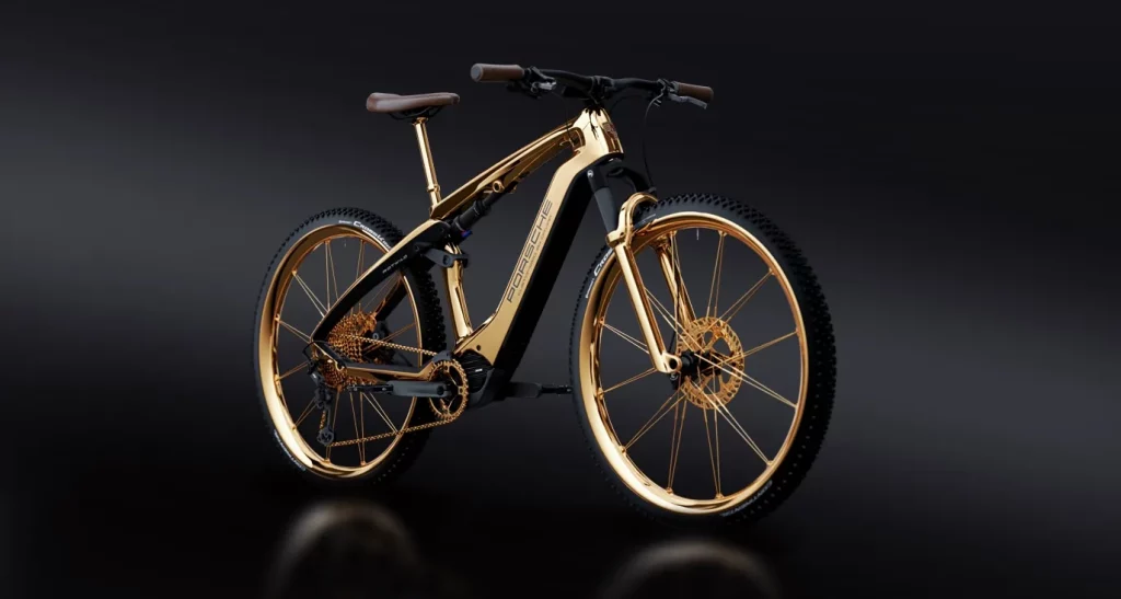 Caviar unveils $44,000 Porsche eBike with 18k gold and free iPhone