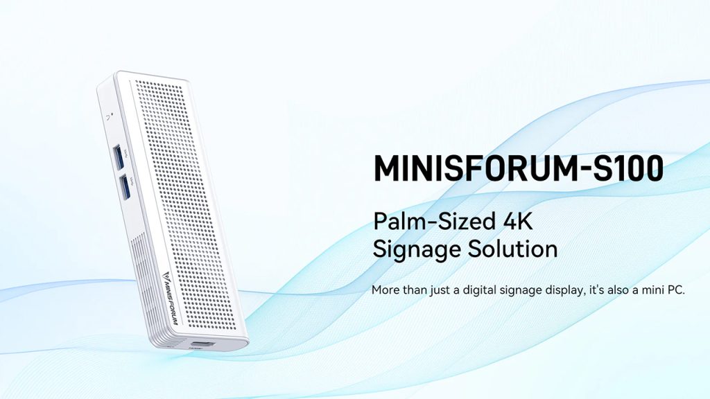 Minisforum S100 袖珍迷你电脑