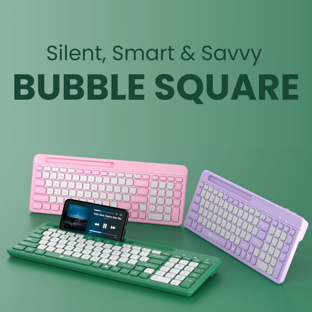 Portronics Bubble Square 键盘