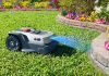 RoboUP T1200 Pro robot mower with RTK positioning saves you the hassle of manually mowing your lawn RoboUP T1200Pro mower