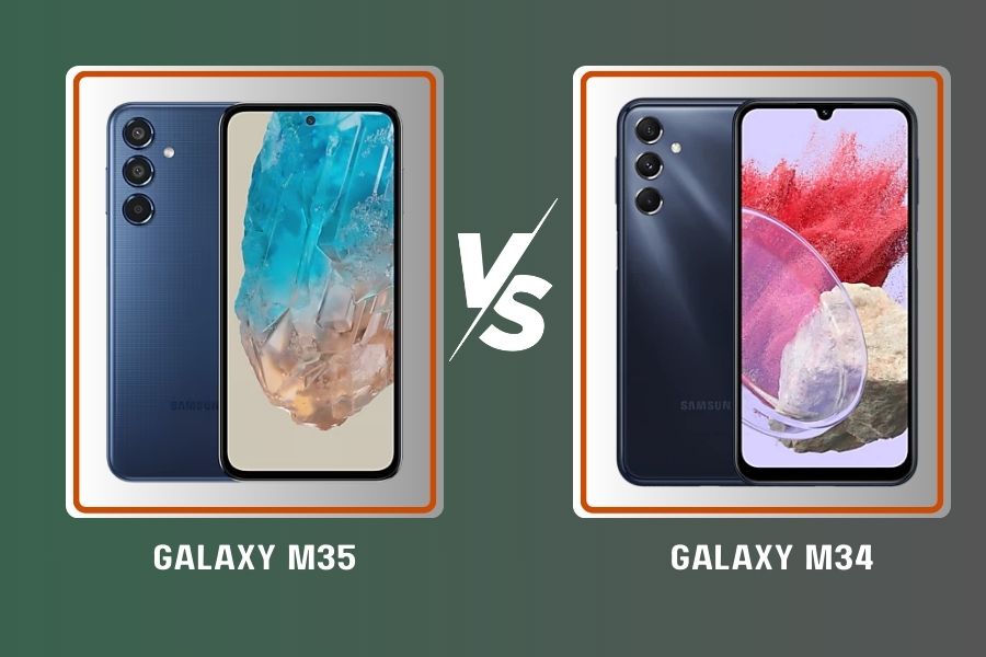 三星 Galaxy M35 与 Galaxy M34