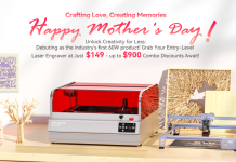 Deal:Make Mother’s Day memorable with personalized gifts from Creality Falcon Laser Engraver CReality Falcon