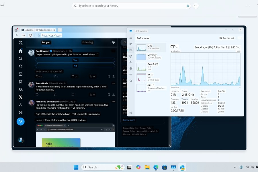 Windows Recall running on no NPU hardware