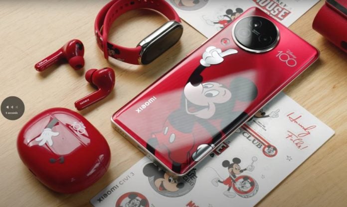 Eddig az összes Xiaomi Civi Disney Special Edition okostelefon
