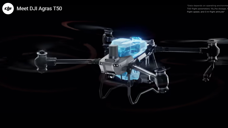 DJI launches the Agras T50 and T25 drones for precision agriculture