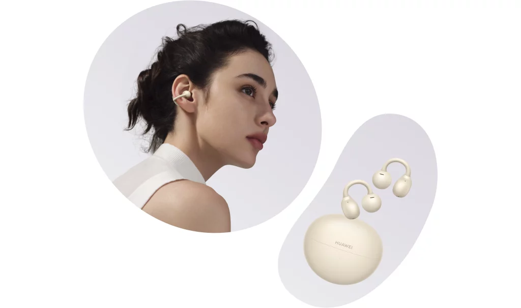 Huawei FreeClip earbuds