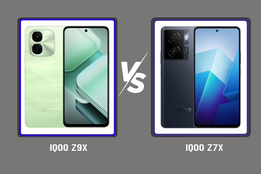 iQOO Z9x vs iQOO Z7x