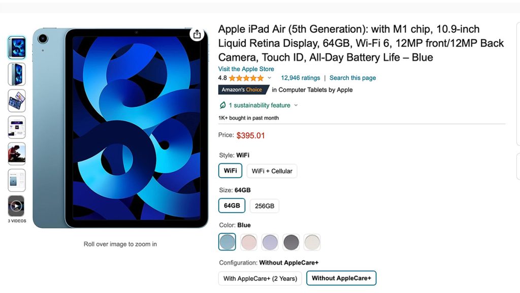 M1 iPad Air Now Affordable: Major Discounts at Amazon and