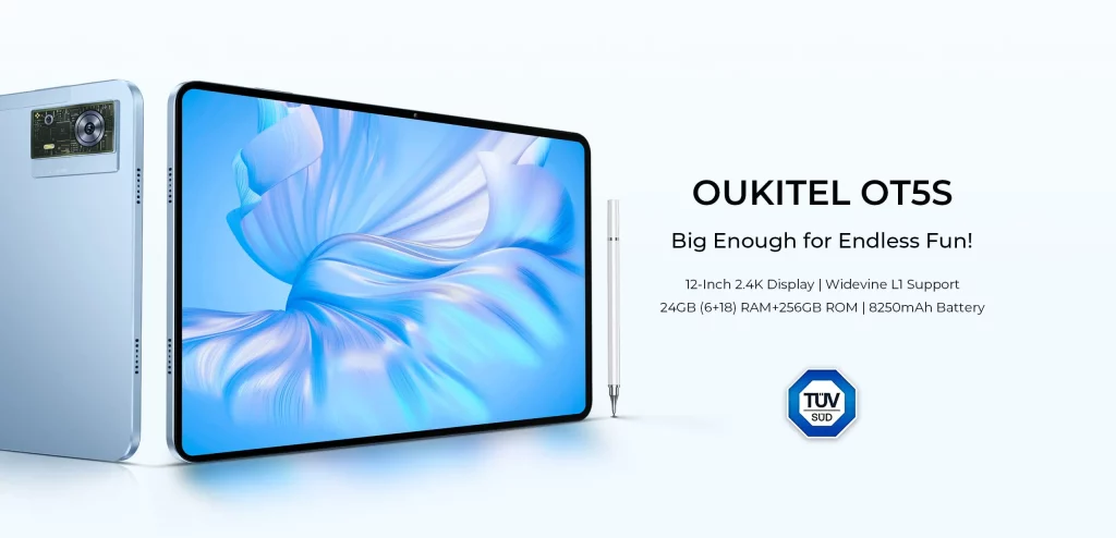 Oukitel OT5S Android tablet