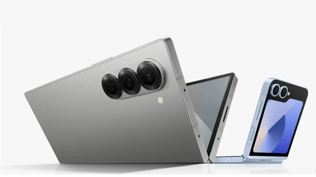 Galaxy Z Fold 6 Flip 6 Render