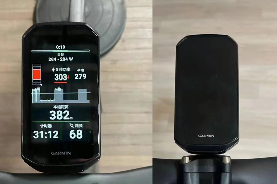 Garmin Edge 1050 real life images