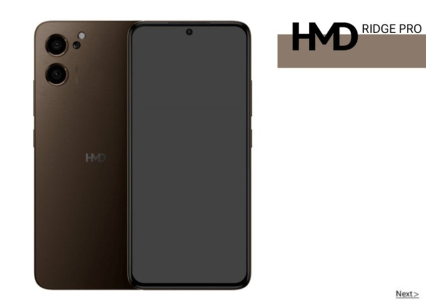 HMD Ridge Pro Specifications Render Leak