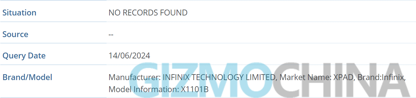 Exclusive: Infinix will announce its first tablet "Infinix XPAD ...
