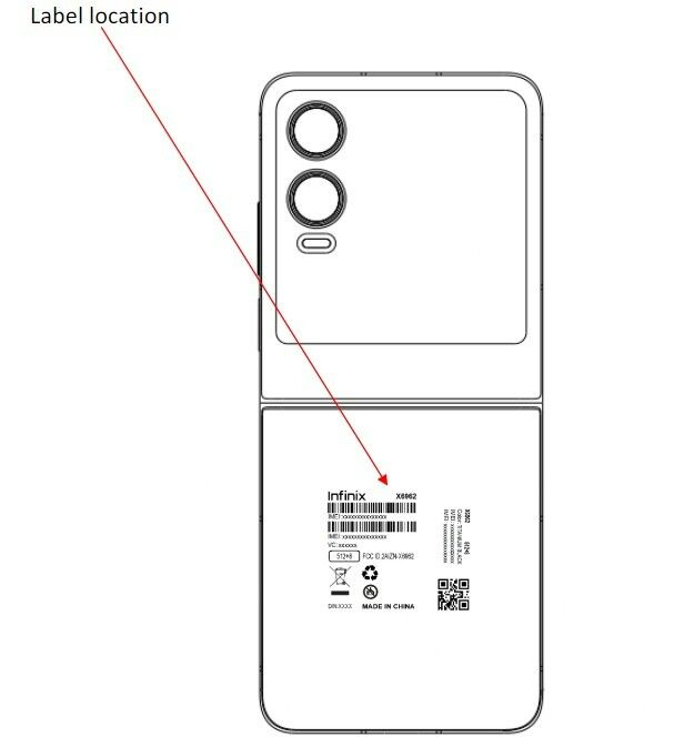 Infinix Zero Flip FCC 1