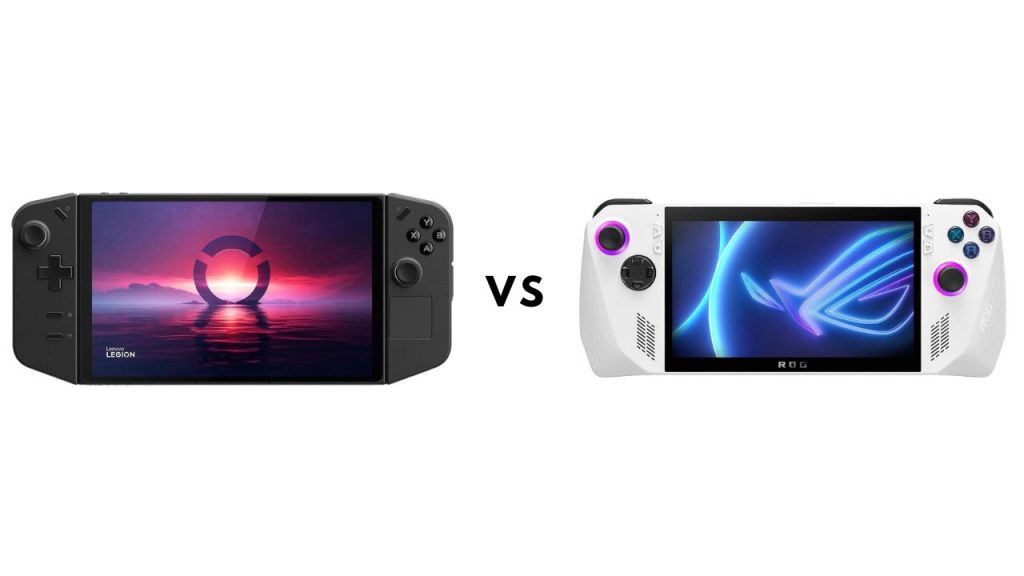 Lenovo Legion Go vs ASUS ROG Ally