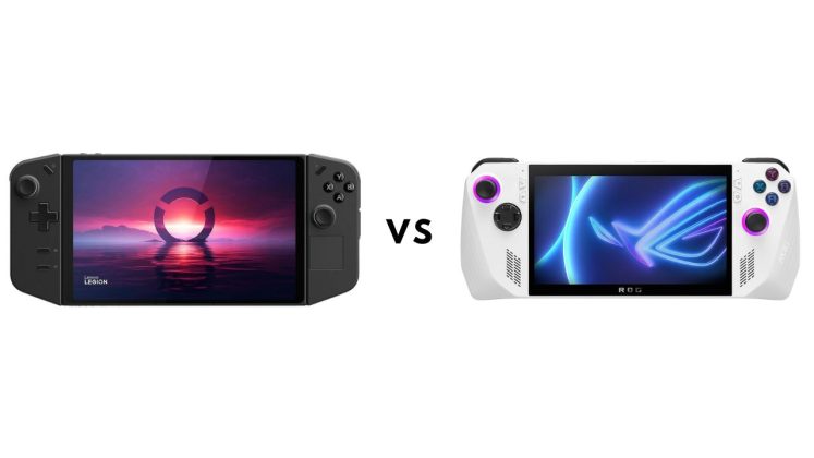 Lenovo Legion Go vs ASUS ROG Ally: Battle of the Gaming Handhelds in ...