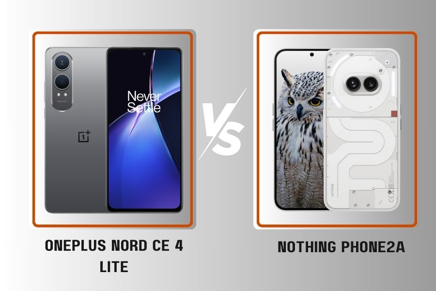 OnePlus Nord CE 4 Lite vs Nothing Phone 2a