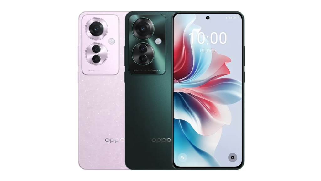 OPPO Reno 11A パープル Oppo Reno 11A launched with 120Hz AMOLED screen, 64MP triple