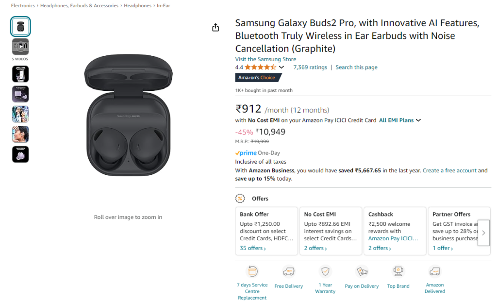 Samsung Galaxy Buds 2 Pro